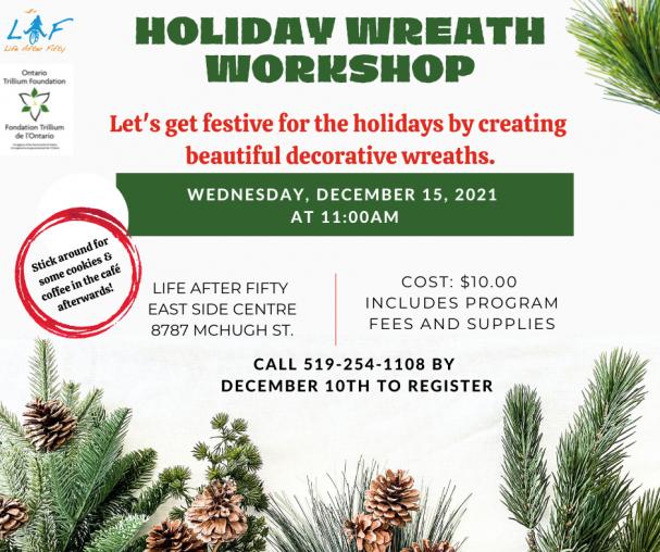 Holiday Wreaths Workshop